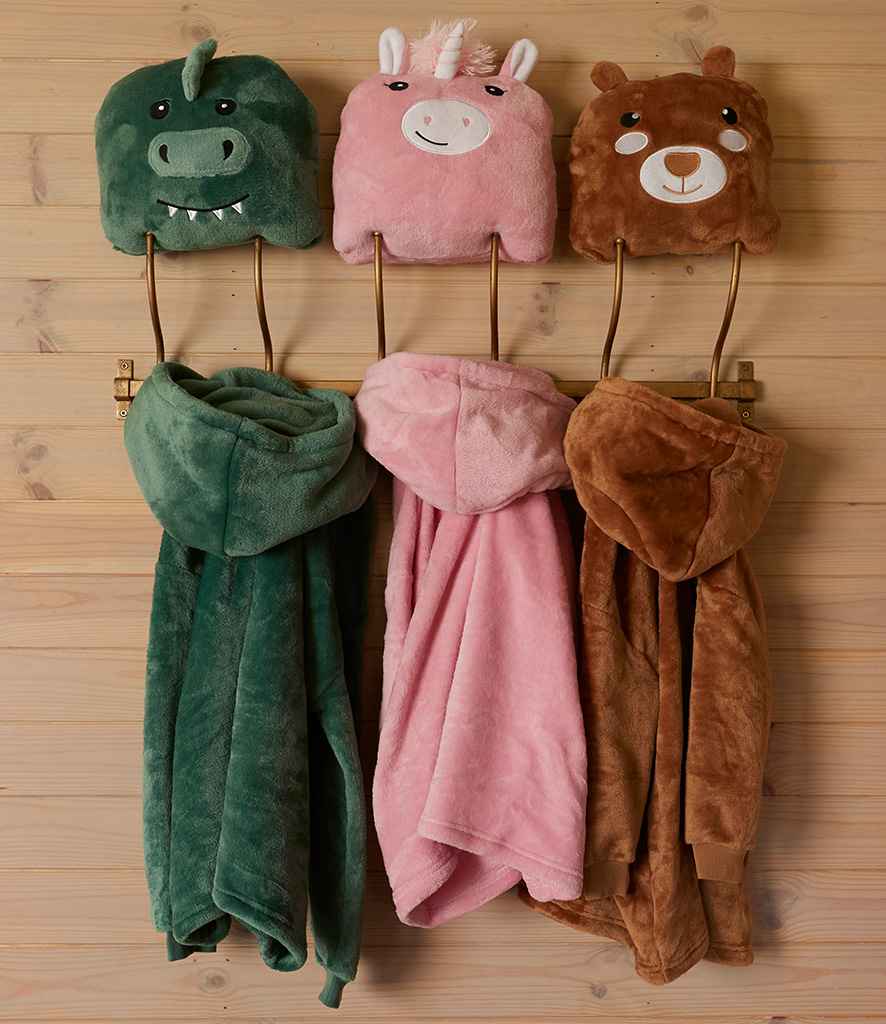 Kids Character Cushion Hooded Blanket