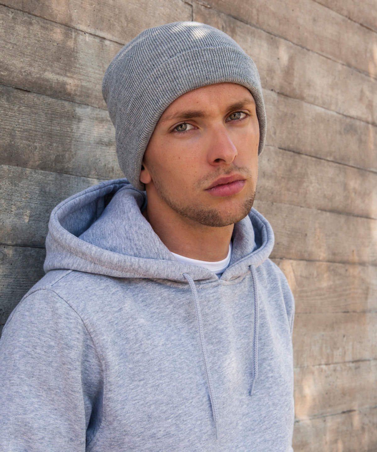 Build Your Brand BY001 Heavy knit beanie