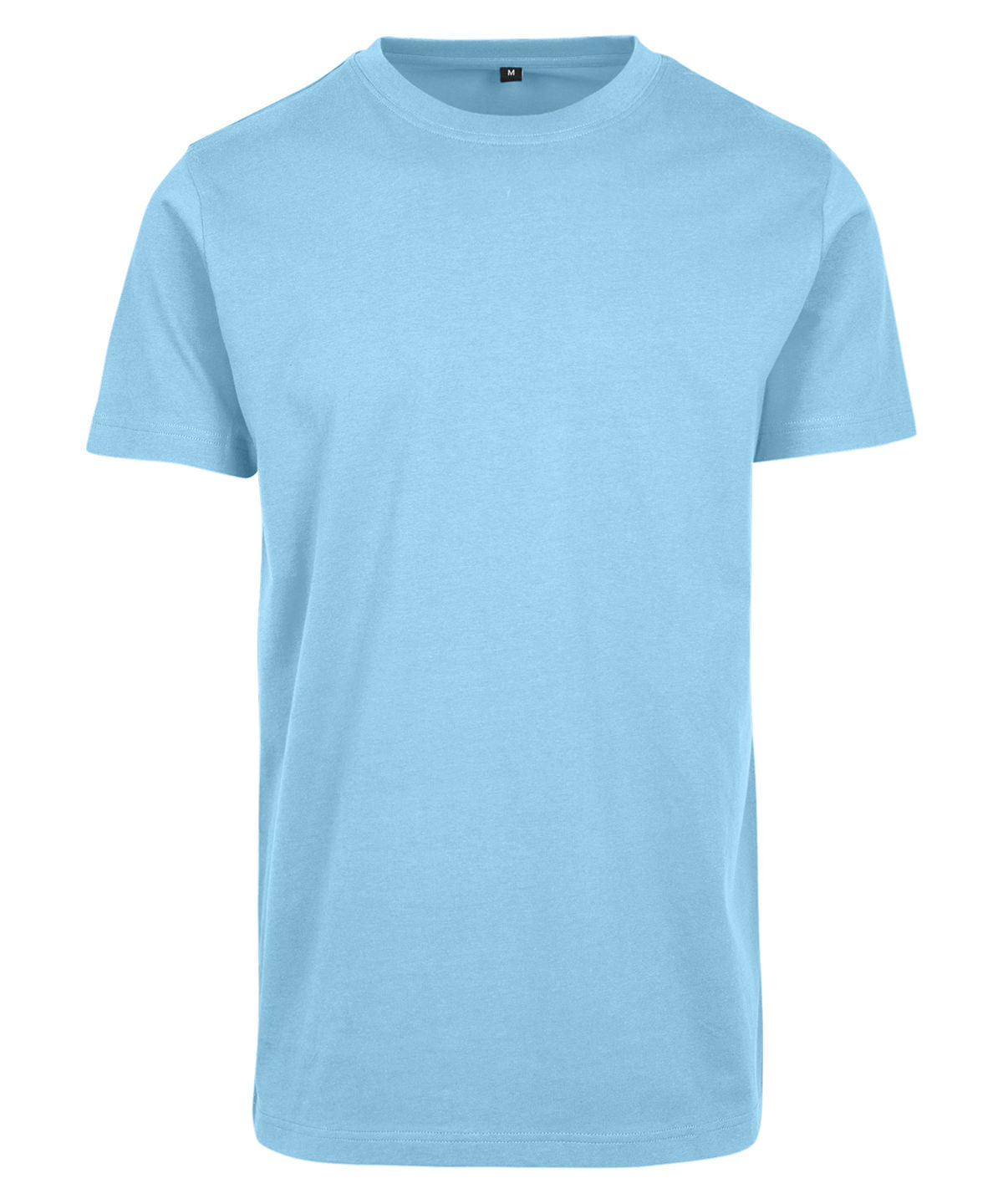 Build Your Brand BY004 T-shirt round-neck in Baltic Blue*