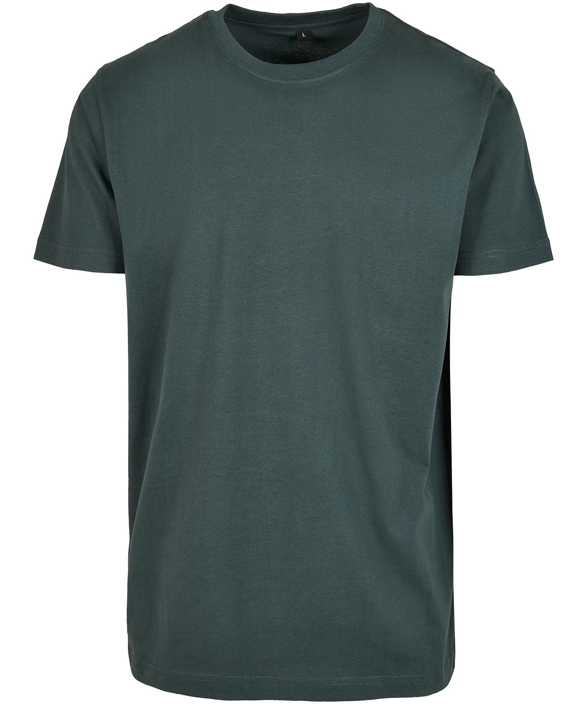 Build Your Brand BY004 T-shirt round-neck in Bottle Green