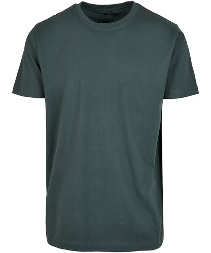 Build Your Brand BY004 T-shirt round-neck in Bottle Green