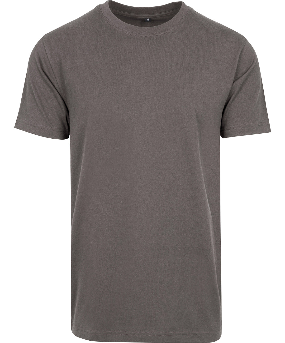 Build Your Brand BY004 T-shirt round-neck in Dark Shadow*