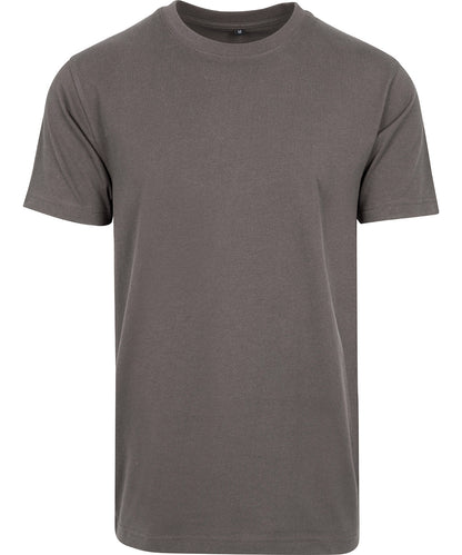 Build Your Brand BY004 T-shirt round-neck in Dark Shadow*