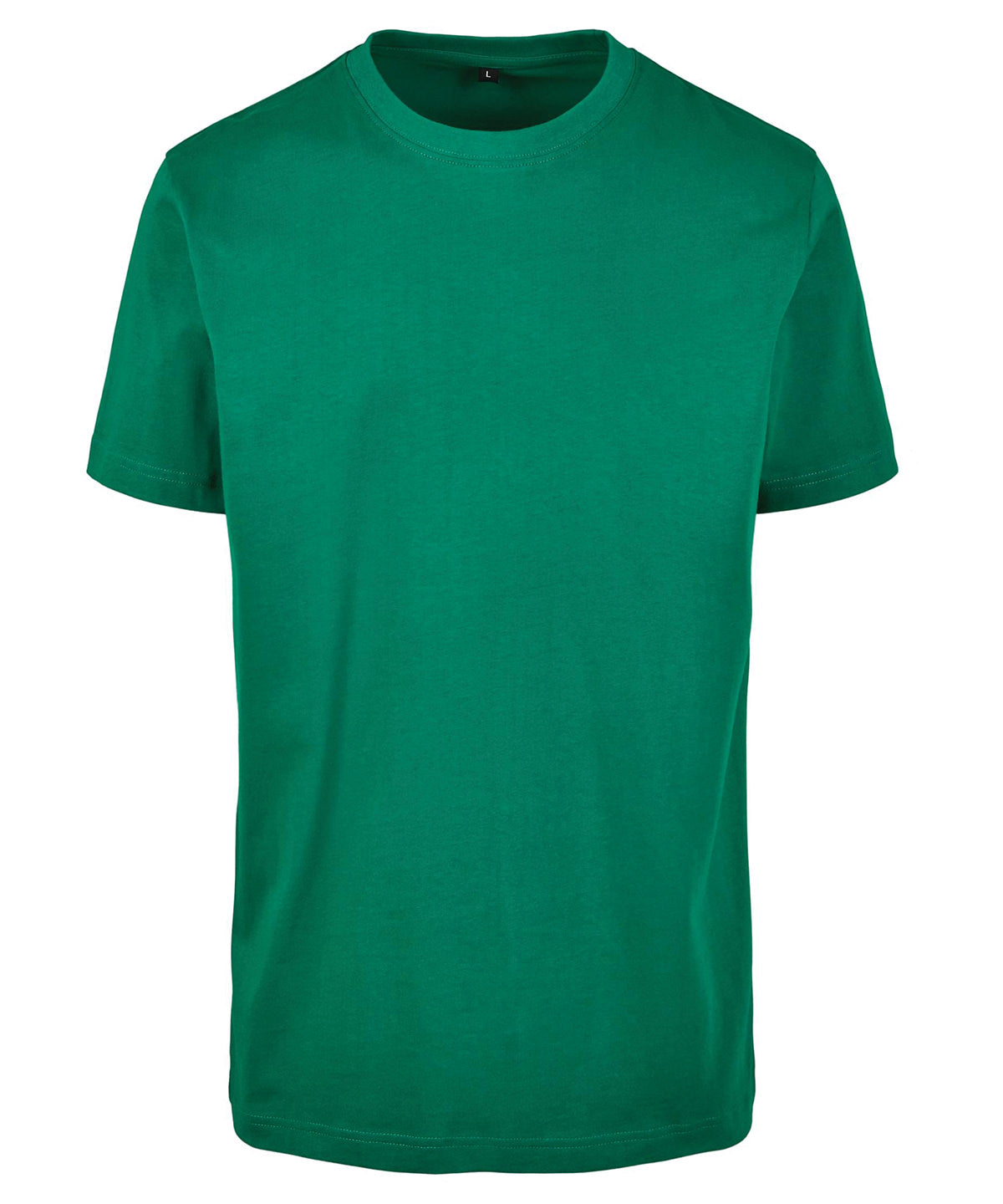 Build Your Brand BY004 T-shirt round-neck in Forest Green*