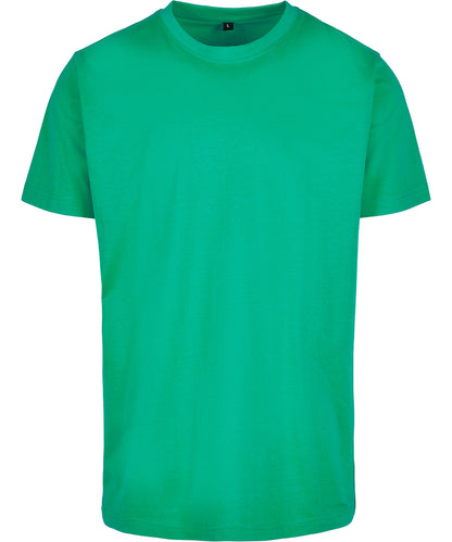 Build Your Brand BY004 T-shirt round-neck in Grass Green*