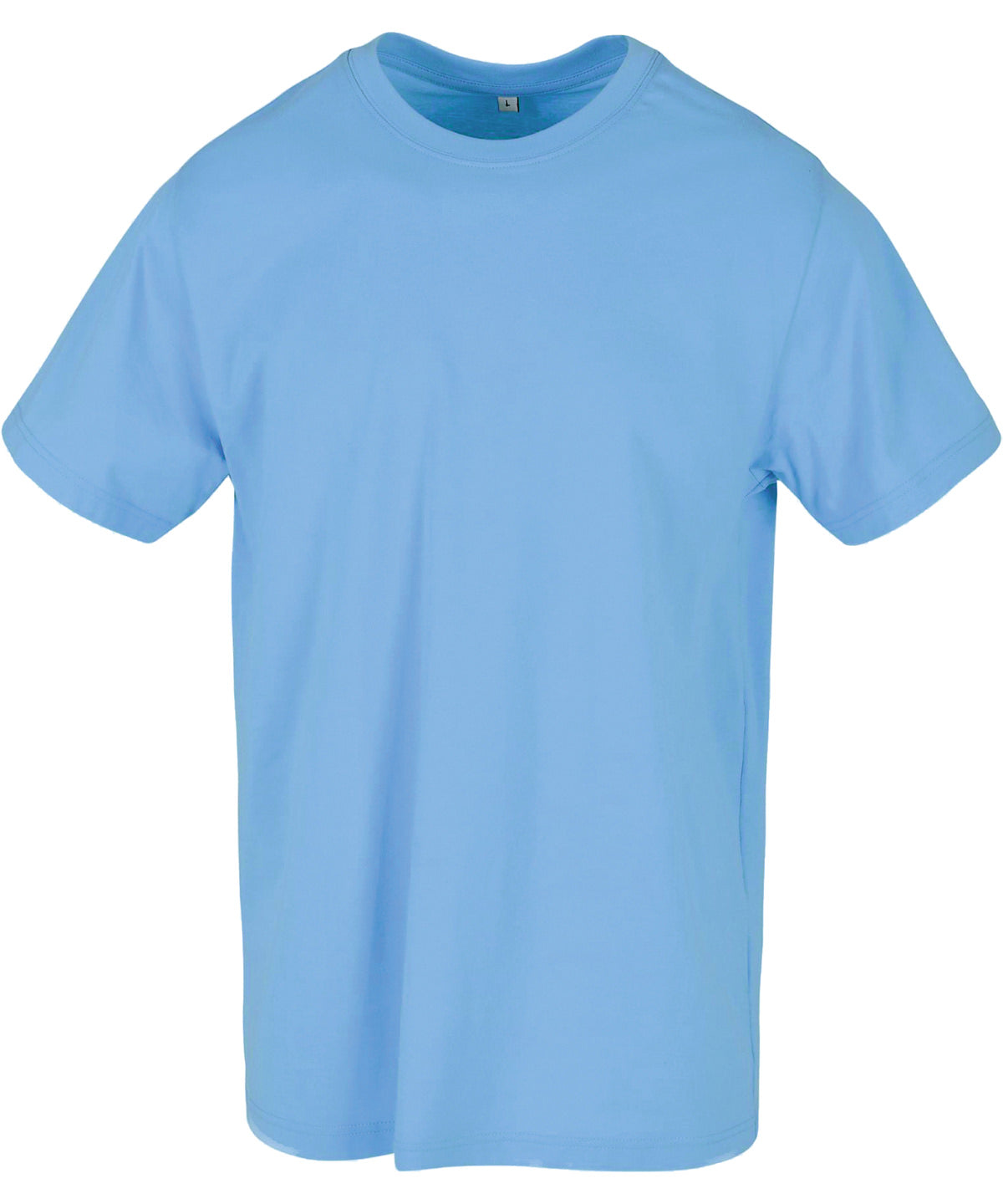 Build Your Brand BY004 T-shirt round-neck in Horizon Blue*