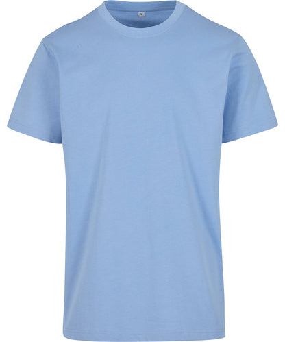 Build Your Brand BY004 T-shirt round-neck in Powder Blue