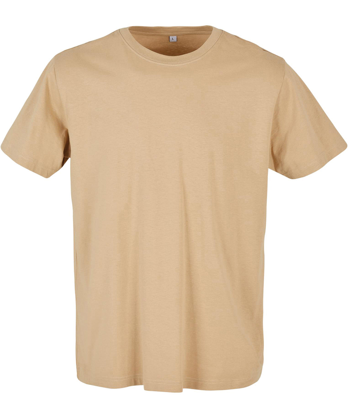 Build Your Brand BY004 T-shirt round-neck in Union Beige*