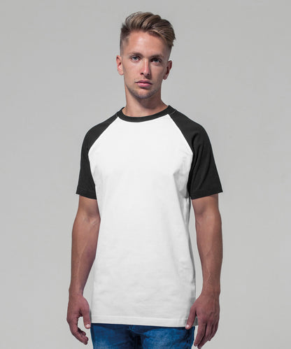 Build Your Brand BY007 Raglan contrast tee