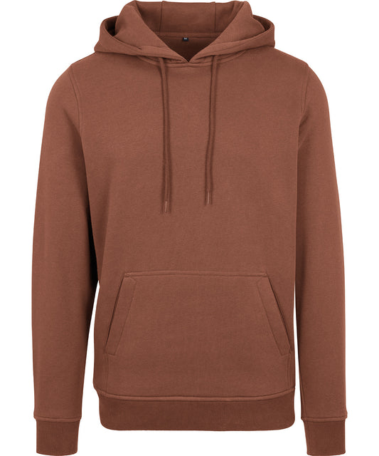 Build Your Brand BY011 Heavy hoodie in Bark*†