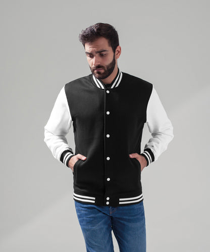 Build Your Brand BY015 Sweat college jacket
