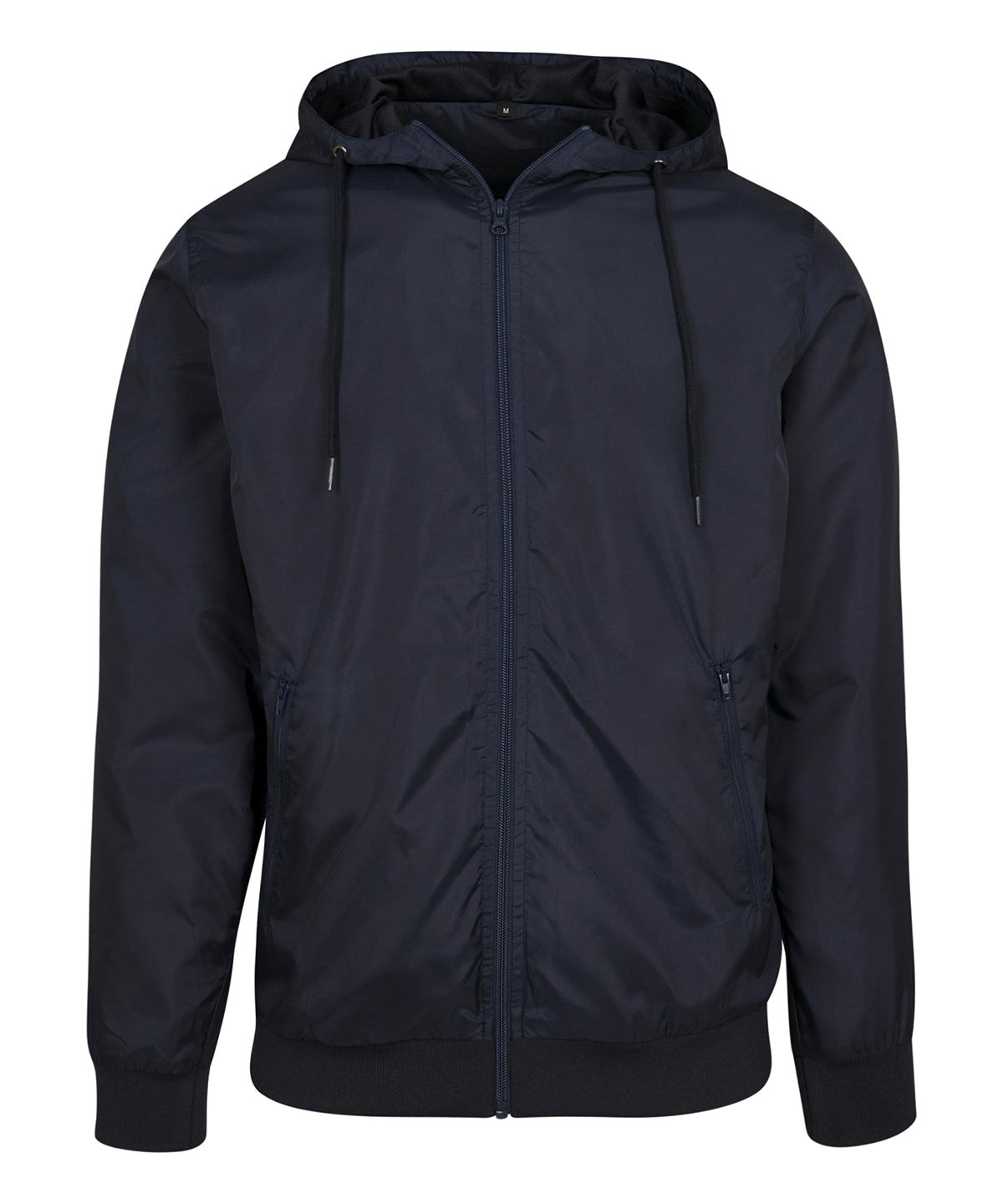 Build Your Brand BY016 Wind runner in Navy/Navy