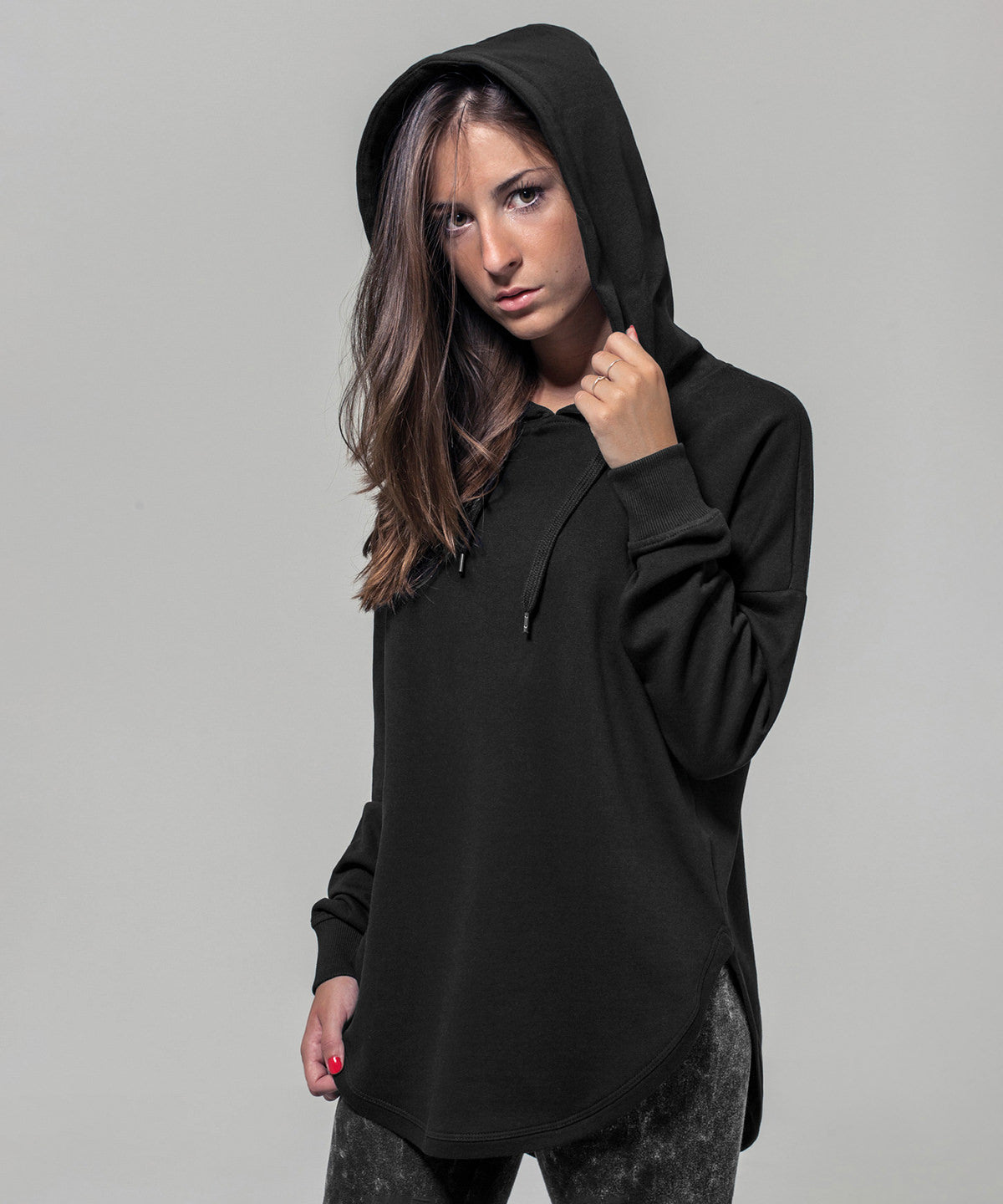 Build Your Brand BY037 Women's oversized hoodie
