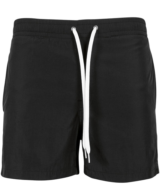 Build Your Brand BY050 Swim shorts in Black