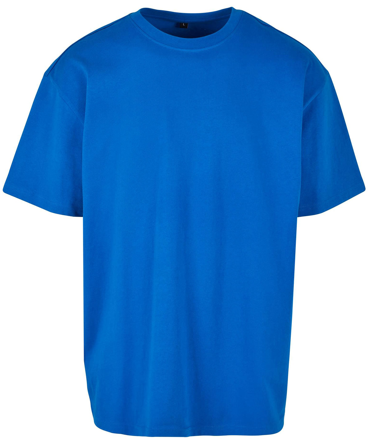Build Your Brand BY102 Heavy oversized tee in Cobalt Blue*