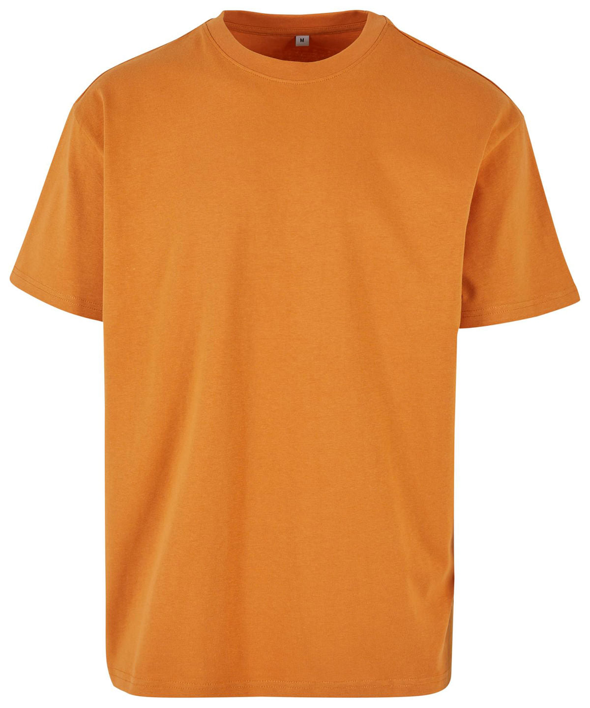 Build Your Brand BY102 Heavy oversized tee in Forgotten Orange*