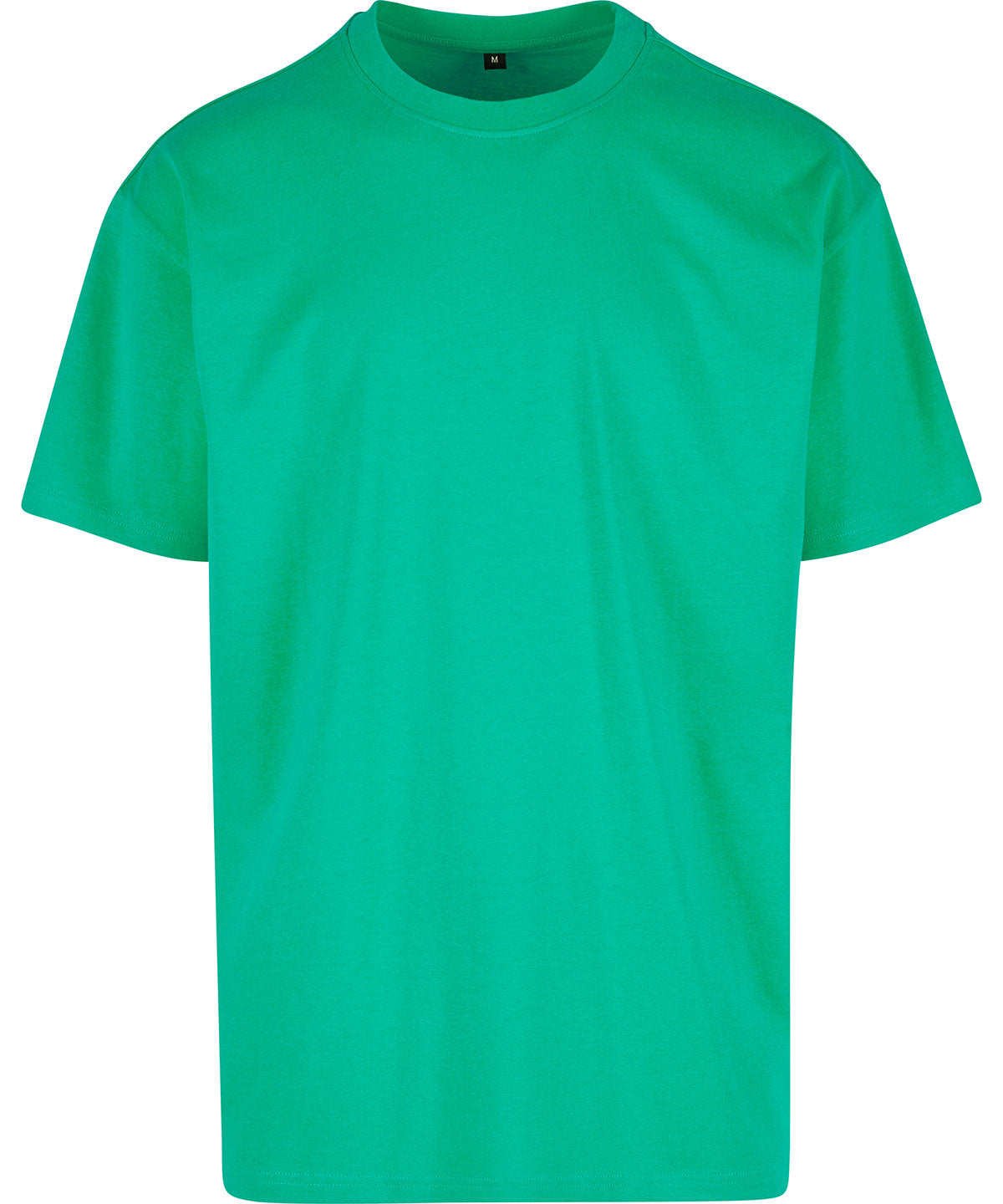 Build Your Brand BY102 Heavy oversized tee in Grass Green*