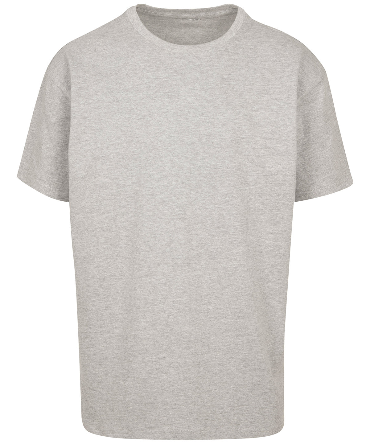Build Your Brand BY102 Heavy oversized tee in Grey