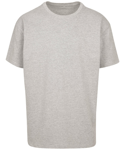 Build Your Brand BY102 Heavy oversized tee in Grey