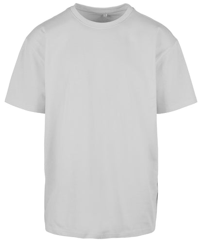 Build Your Brand BY102 Heavy oversized tee in Light Asphalt*