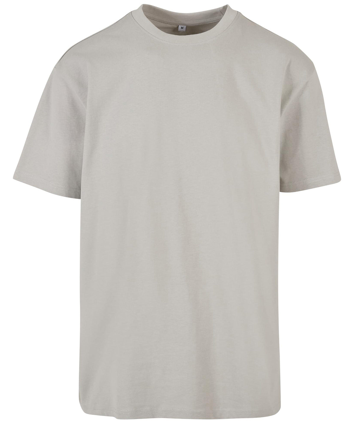 Build Your Brand BY102 Heavy oversized tee in Light Grey*
