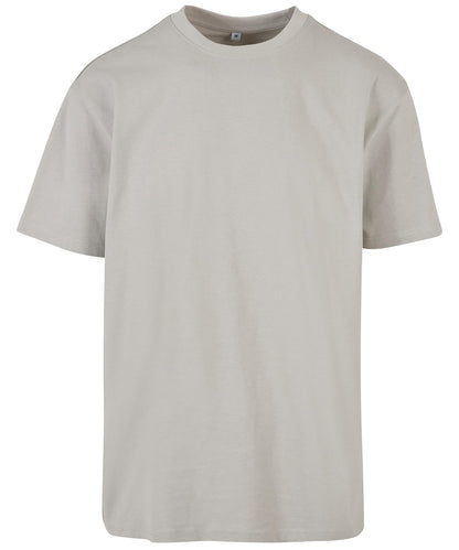 Build Your Brand BY102 Heavy oversized tee in Light Grey*