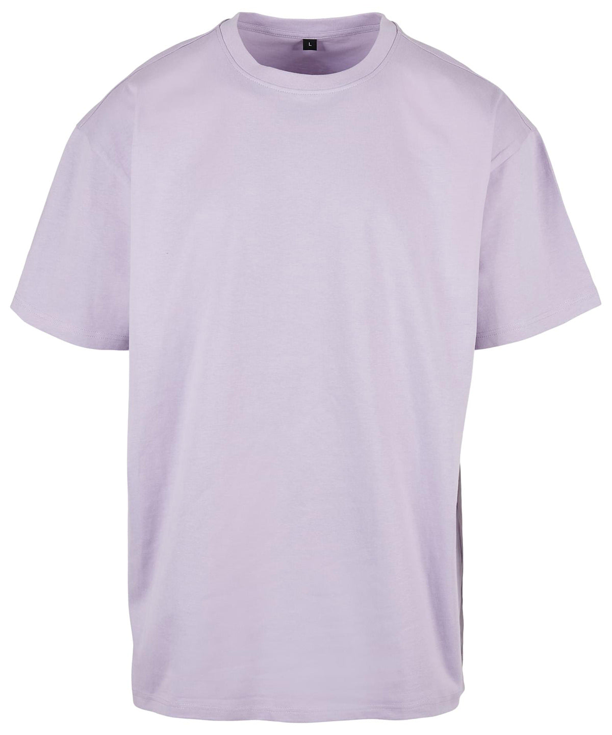 Build Your Brand BY102 Heavy oversized tee in Lilac*