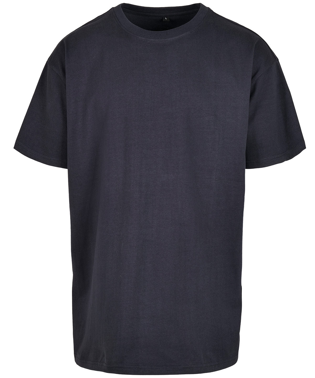 Build Your Brand BY102 Heavy oversized tee in Navy*