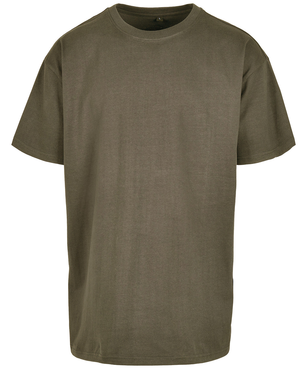 Build Your Brand BY102 Heavy oversized tee in Olive*