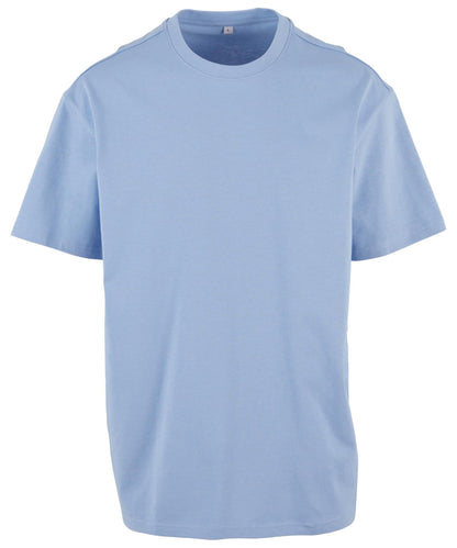 Build Your Brand BY102 Heavy oversized tee in Powder Blue*