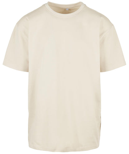 Build Your Brand BY102 Heavy oversized tee in Sand*