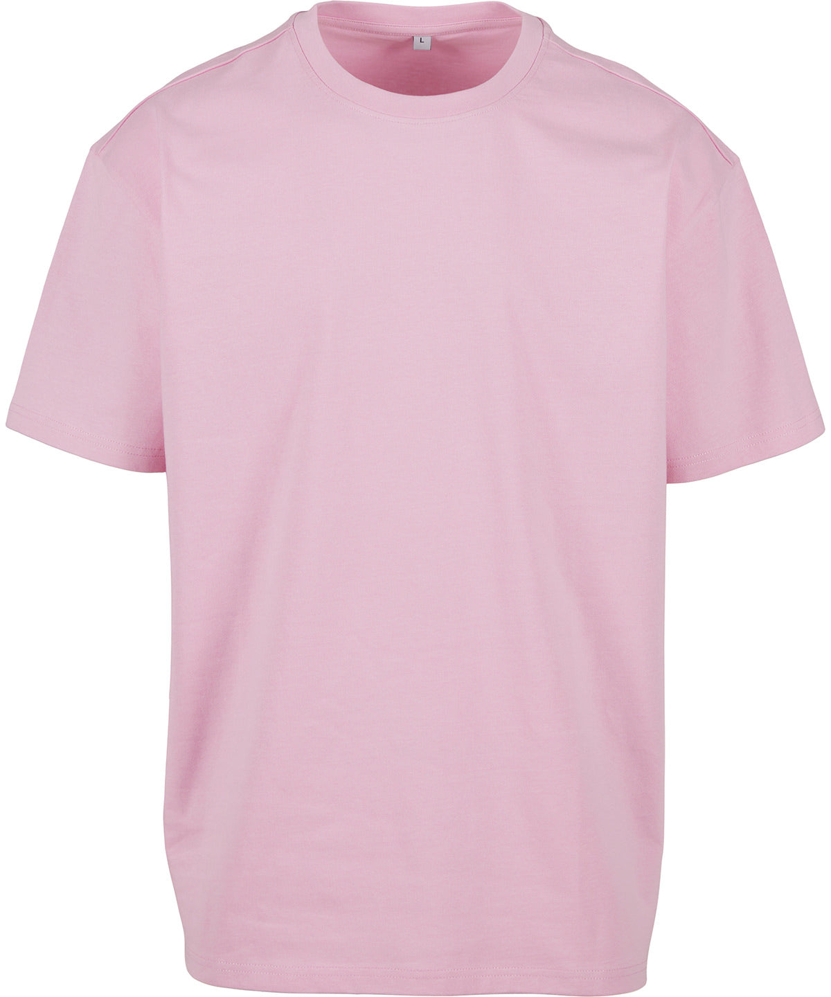 Build Your Brand BY102 Heavy oversized tee in Soft Pink*