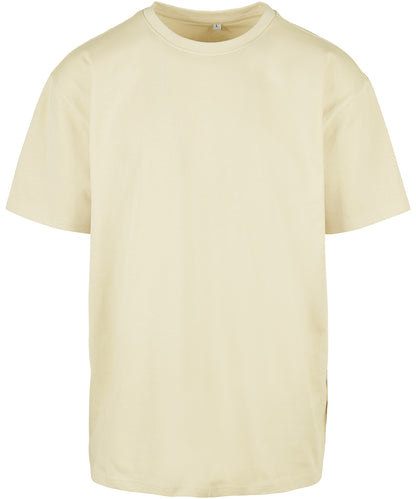 Build Your Brand BY102 Heavy oversized tee in Soft Yellow*