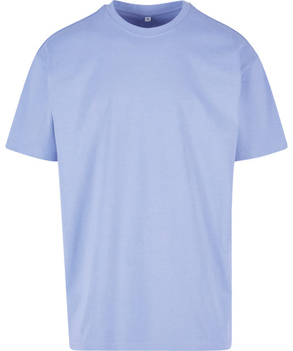 Build Your Brand BY102 Heavy oversized tee in Viola Blue*