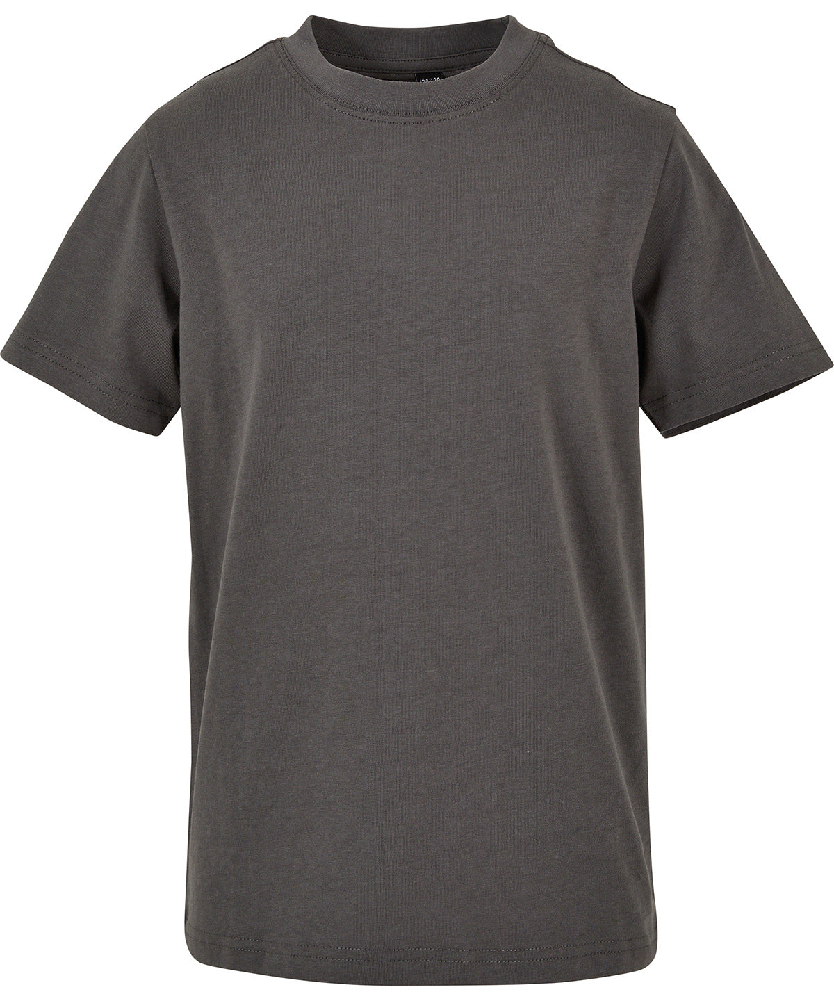 Build Your Brand BY116 Kids basic tee in Dark Shadow