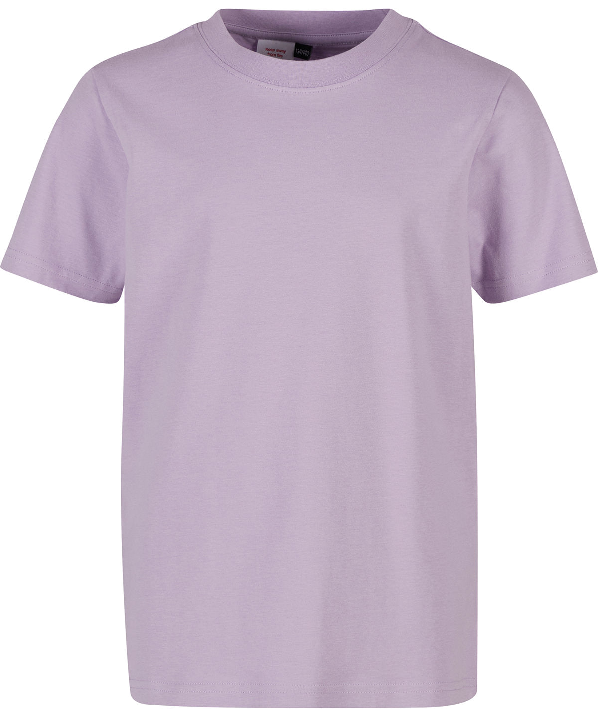 Build Your Brand BY116 Kids basic tee in Lilac