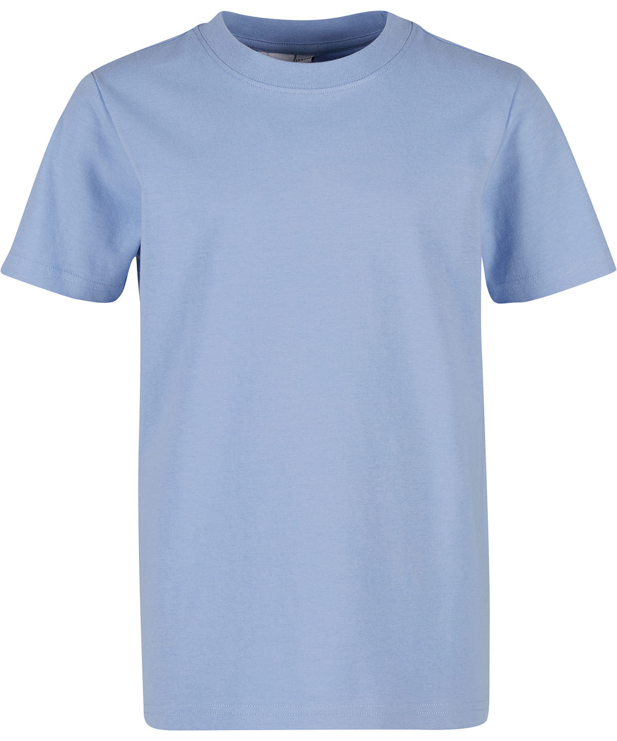 Build Your Brand BY116 Kids basic tee in Powder Blue