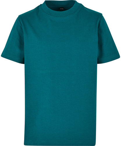 Build Your Brand BY116 Kids basic tee in Retro Green