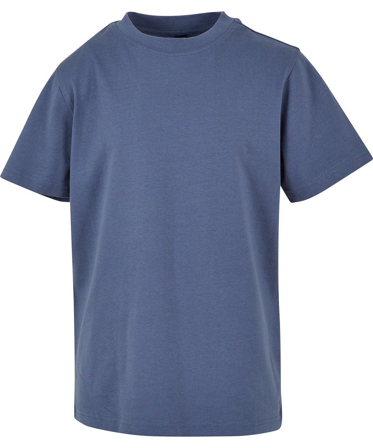 Build Your Brand BY116 Kids basic tee in Vintage Blue