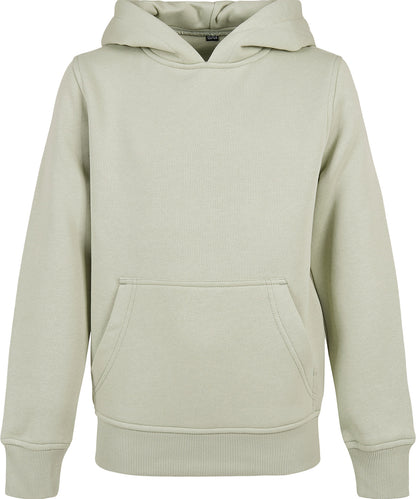 Build Your Brand BY117 Kids basic hoodie in Soft Salvia