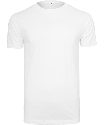Build Your Brand BY136 Organic t-shirt round neck in White