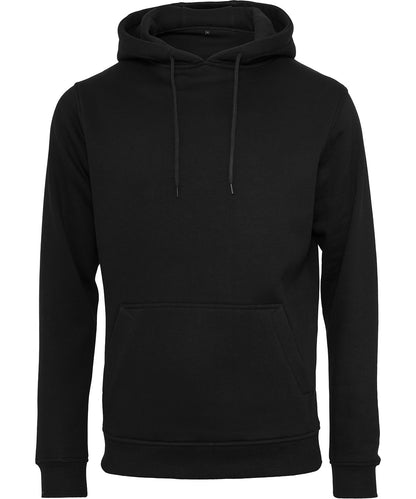Build Your Brand BY137 Organic hoodie in Black