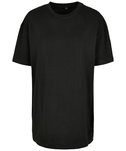 Build Your Brand BY149 Women's oversized boyfriend tee in Black