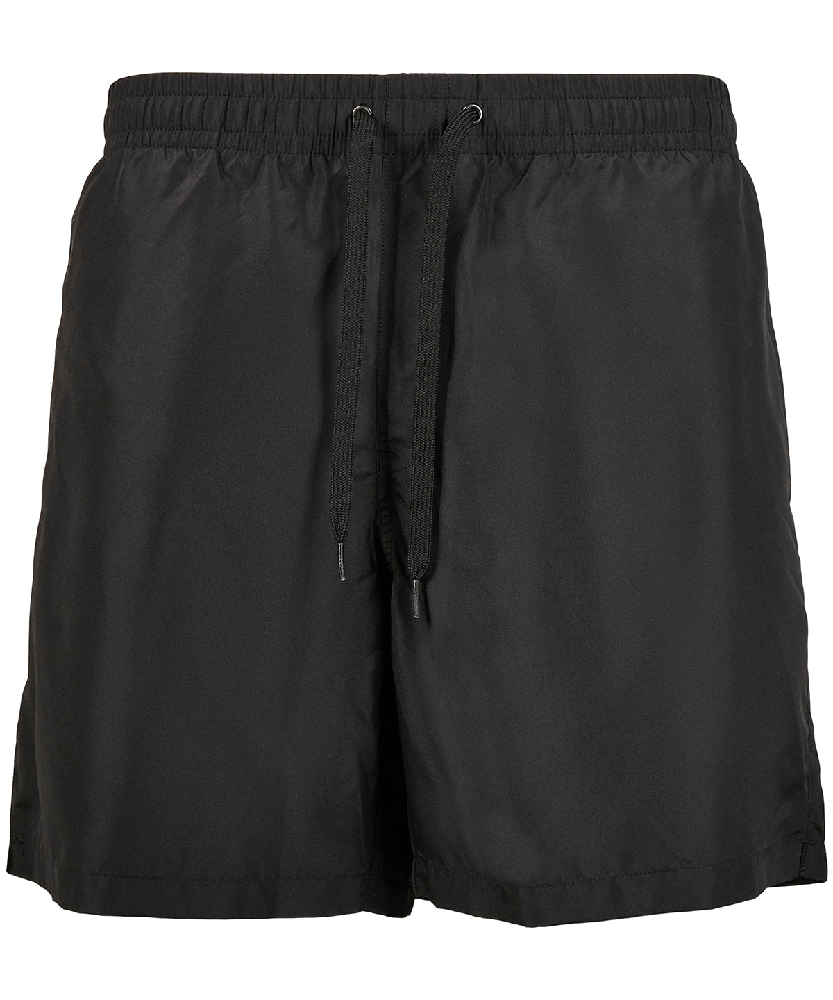 Build Your Brand BY153 Recycled swim shorts in Black