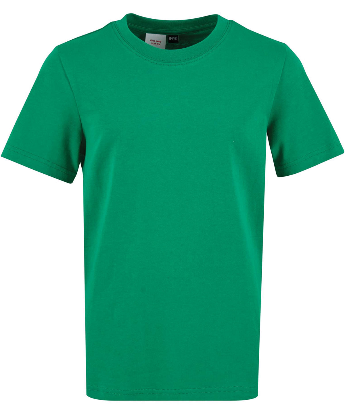 Build Your Brand BY158 Kids basic tee 2.0 in C. Green