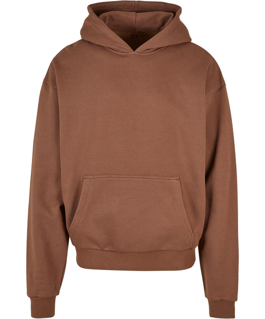 Build Your Brand BY162 Ultra heavy hoodie in Bark