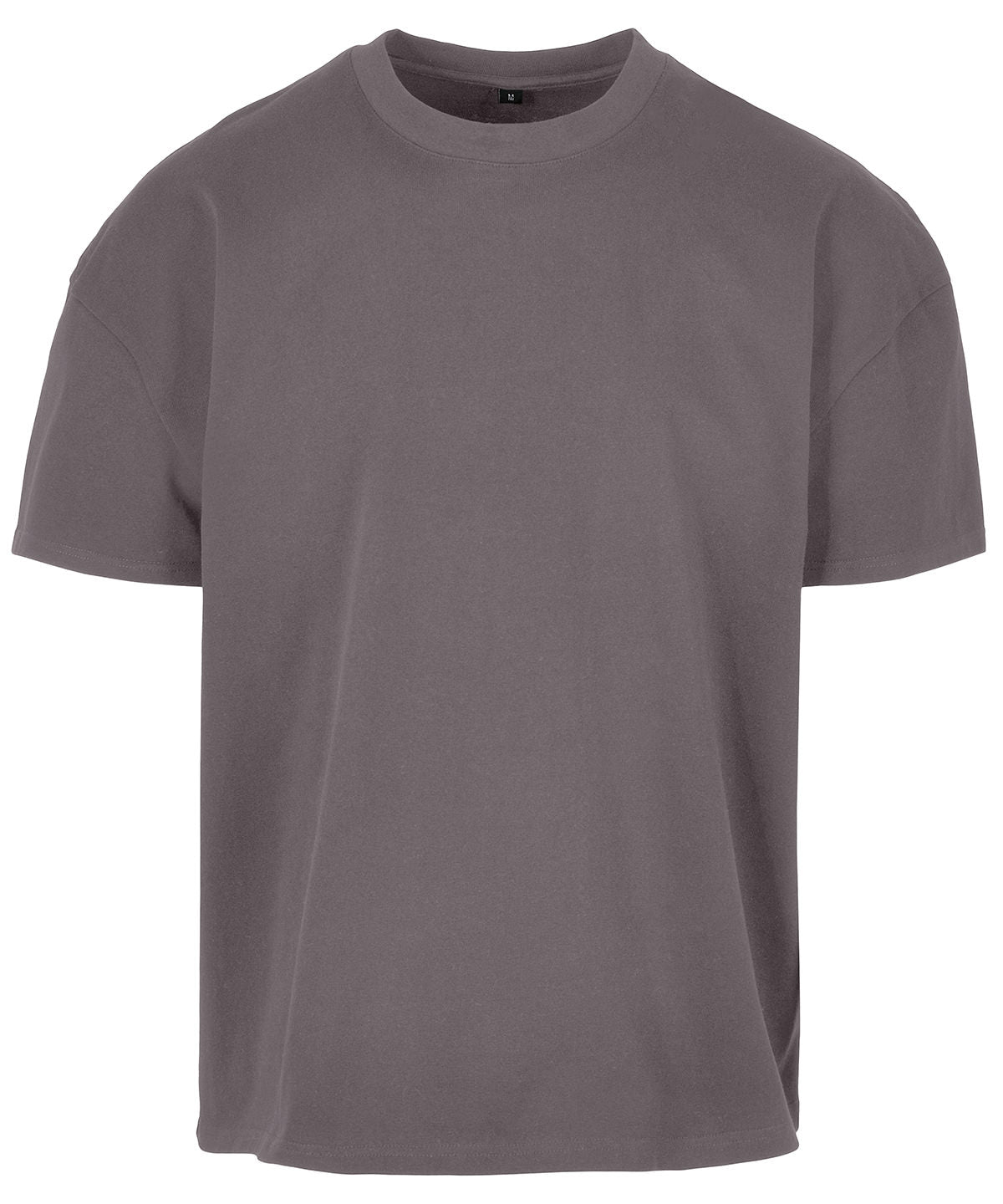Build Your Brand BY163 Ultra heavy cotton box tee in Magnet