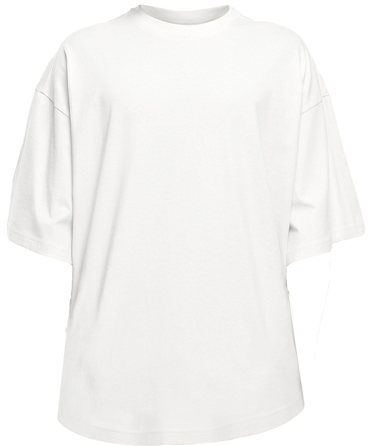 Build Your Brand BY193 Huge tee in White