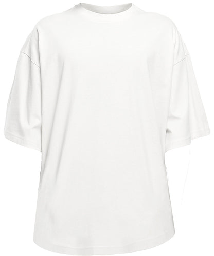 Build Your Brand BY193 Huge tee in White