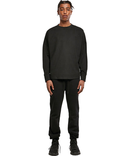 Build Your Brand BY198 Oversize cut on sleeve long sleeve